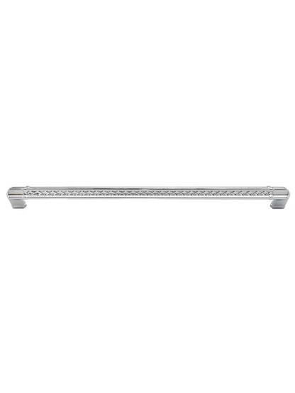 Tower Bridge Cabinet Pull 12 inch Center-to-Center in Polished Chrome.